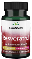 Resveratrol (Ресвератрол) 250 мг 30 капсул (Swanson)
