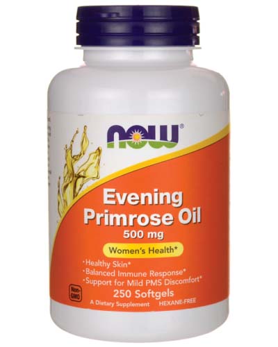 Evening Primrose Oil 500 мг 250 softgels (NOW)