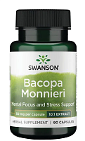 Bacopa Monniera 10:1 Extract (Бакопа Монье - Экстракт 10:1) 50 мг 90 капсул (Swanson)