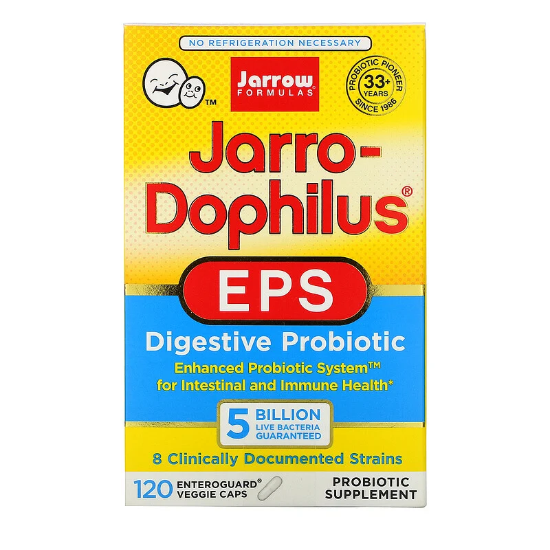 Jarrow formulas jarrow-dophilus eps 60 овощных капсул