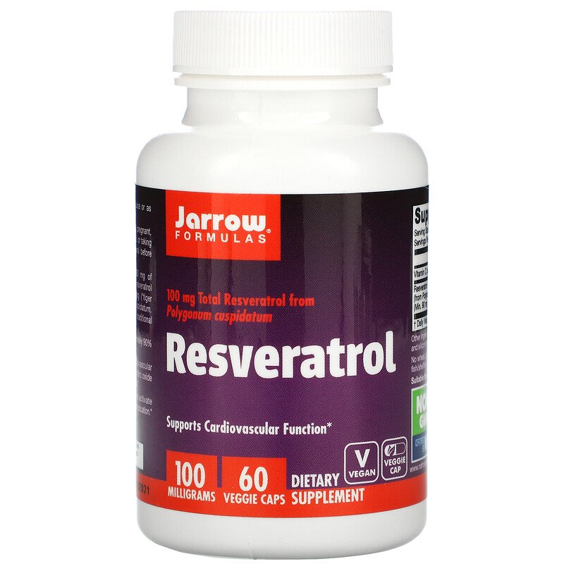 Resveratrol 100 мг Jarrow Formulas.png