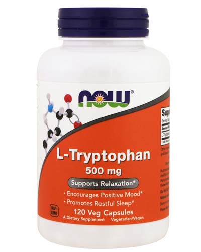 L-Tryptophan 500 мг 120 капс (NOW)