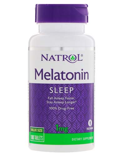 Melatonin 1 мг 180 табл (Natrol)