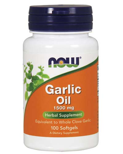 Garlic Oil 1500 мг 100 капс (NOW)