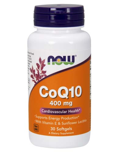 CoQ10 400 мг 30 капс (NOW)