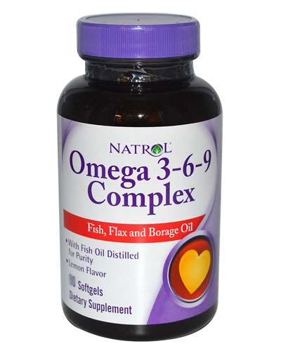 Omega 3-6-9 Complex 90 капс (Natrol)
