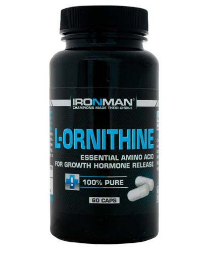 L-Ornithine 300 мг 60 капс (Ironman)
