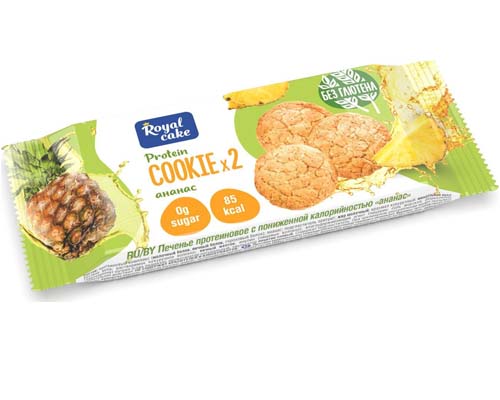 Протеиновое печенье Cookie низкокалорийное 25% 50 гр (ProteinRex)
