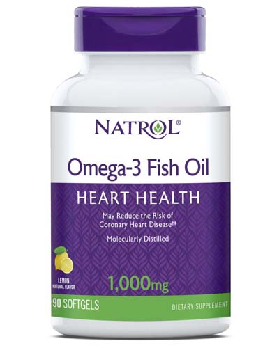 Omega-3 Fish Oil 1200 мг 60 капс (Natrol)