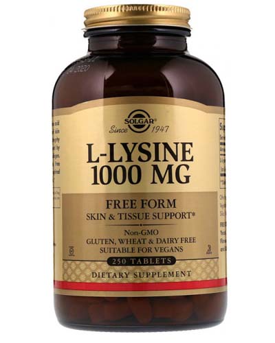 L-Lysine 1000 мг 250 табл (Solgar)
