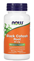 Black Cohosh Root (Корень клопогона) 80 мг 90 вег капсул (NOW)