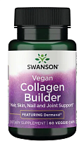 Vegan Collagen Builder Featuring Dermaval (коллаген) 60 капсул (Swanson)