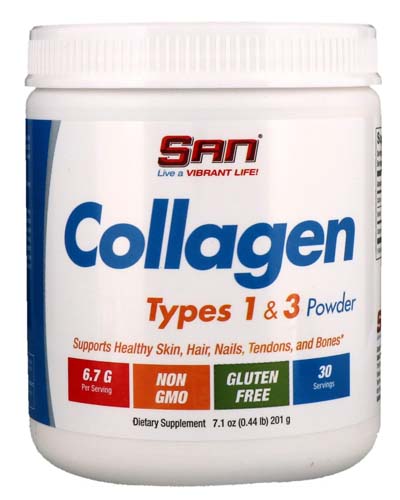 Collagen Types 1 & 3 Powder 201 гр (SAN)