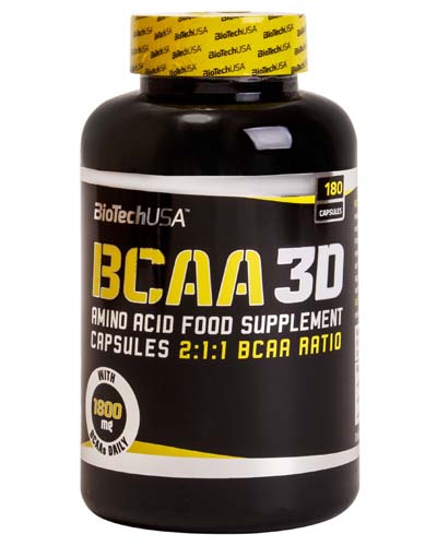 BCAA 3D 180 капс (BioTech)