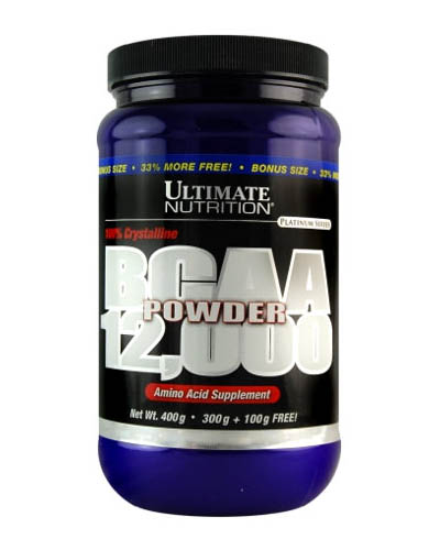 BCAA Powder 12000 400 гр (Ultimate Nutrition)