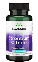 Strontium Citrate (Цитрат стронция) 340 мг 60 капсул (Swanson)