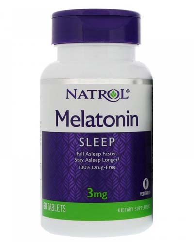 Melatonin 3 мг 60 табл (Natrol)