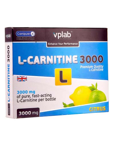 L-Carnitine 3000 7амп х 25мл (VP Laboratory)