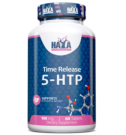 5-HTP Time Release 100мг Haya labs.png