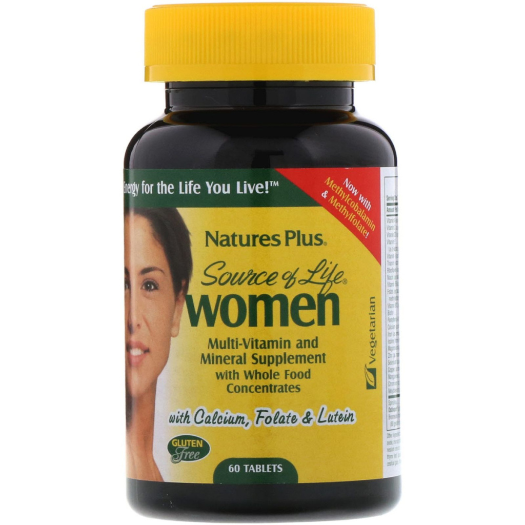 NaturesPlus Source of Life Women Multi-Vitamin and Mineral Supplement with Whole Food Concentrates.jpg