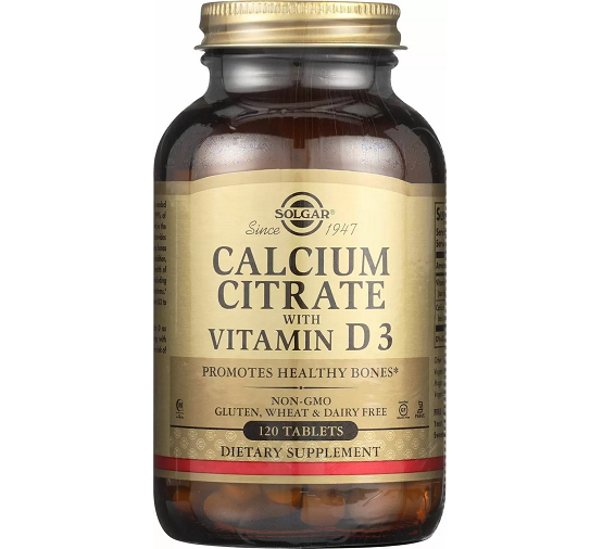 Solgar Calcium Citrate with Vitamin D3.png