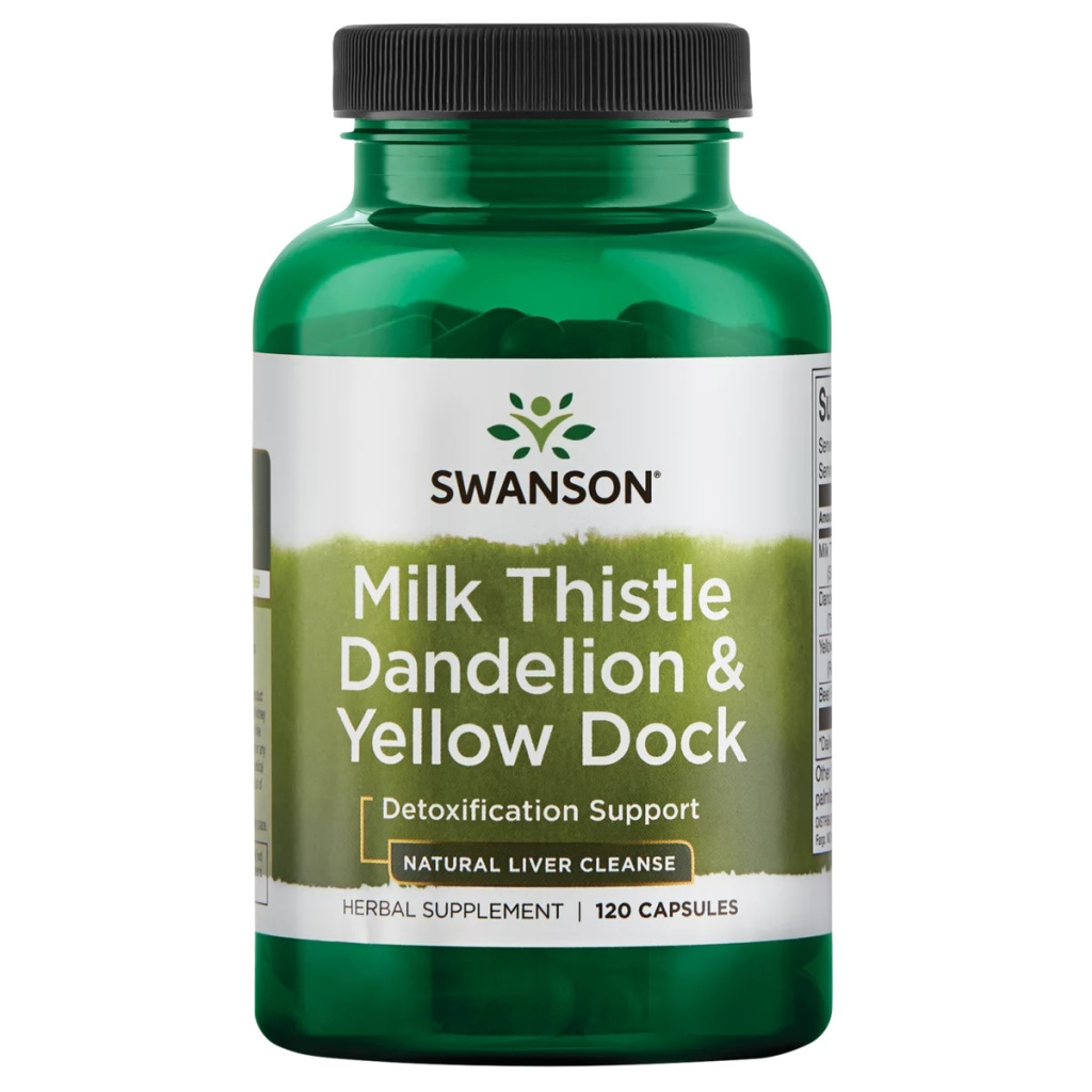 Milk Thistle Dandelion & Yellow Dock от Swanson.jpg