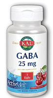 GABA ActivMelt вишня 25 мг 120 микро таблеток (KAL)