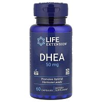 DHEA (дгэа) 50 мг 60 капсул (Life Extension)