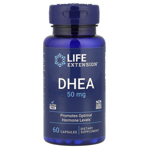 DHEA (дгэа) 50 мг 60 капсул (Life Extension)