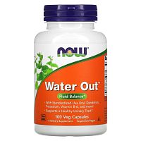 Now Foods Water Out (Водный баланс) 100 капсул