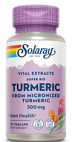 Turmeric Root Extract (Экстракт из корня куркумы) 300 мг 30 капсул (Solaray)