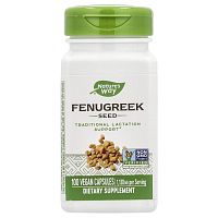 Fenugreek Seed (Семена пажитника) 610 мг 100 капсул (Nature's Way)