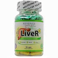 Liver Detox and Nutrition Formula (Tudca 125 mg) 90 капсул (REVANGE)