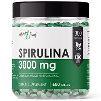 Spirulina (Спирулина) 3000 мг 600 таблеток (Atletic Food)