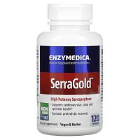 SerraGold 120 капсул (Enzymedica)