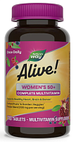 Alive! Women's 50+ Complete Multivitamin (Витамины для женщин старше 50 лет) 110 таблеток (Nature's Way)