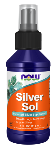 Silver Sol Spray and Liquid (Очищенное серебро) 118 мл (NOW)