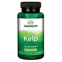 Kelp Iodine Source (Водоросли Источник йода) 225 мкг 250 таблеток (Swanson)