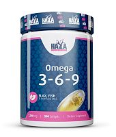 Omega 3-6-9 (Омега 3-6-9) 200 капсул (Haya Labs)