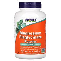Magnesium bisglycinate powder 227 грамм (NOW)
