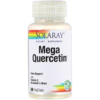 Mega Quercetin (Мега-кверцетин) 60 капсул (Solaray)