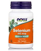 Selenium 100 мкг 100 табл (NOW)