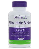 Skin Hair Nails 60 капс (Natrol)