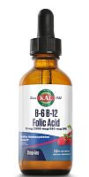 B-6 B-12 Folic Acid DropIns ягоды 59 мл (KAL)