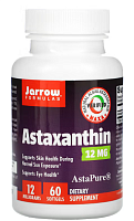 Astaxanthin (Астаксантин) 12 мг 60 мягких таблеток (Jarrow Formulas)