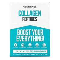 Collagen Peptides (Пептиды коллагена) 20 пакетиков по 10,5 гр (NaturesPlus)