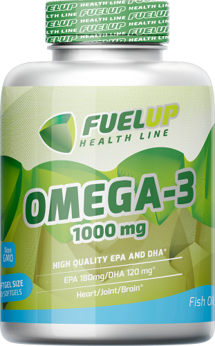 Omega 3 (Омега 3) 1000 мг 180 капсул (Fuelup)