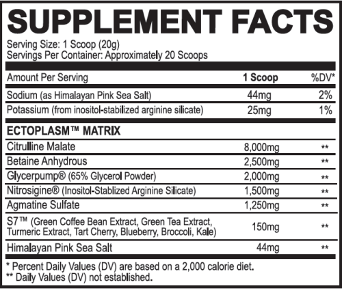 Ecto Plasm Pump 400 г (Black Magic) фото 2