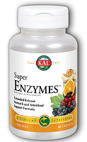 Super Enzymes (супер ферменты) 60 таблеток (KAL)