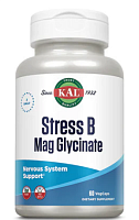 Stress B Mag Glycinate (Комплекс B Глицинат магния) 60 вег капсул (KAL)